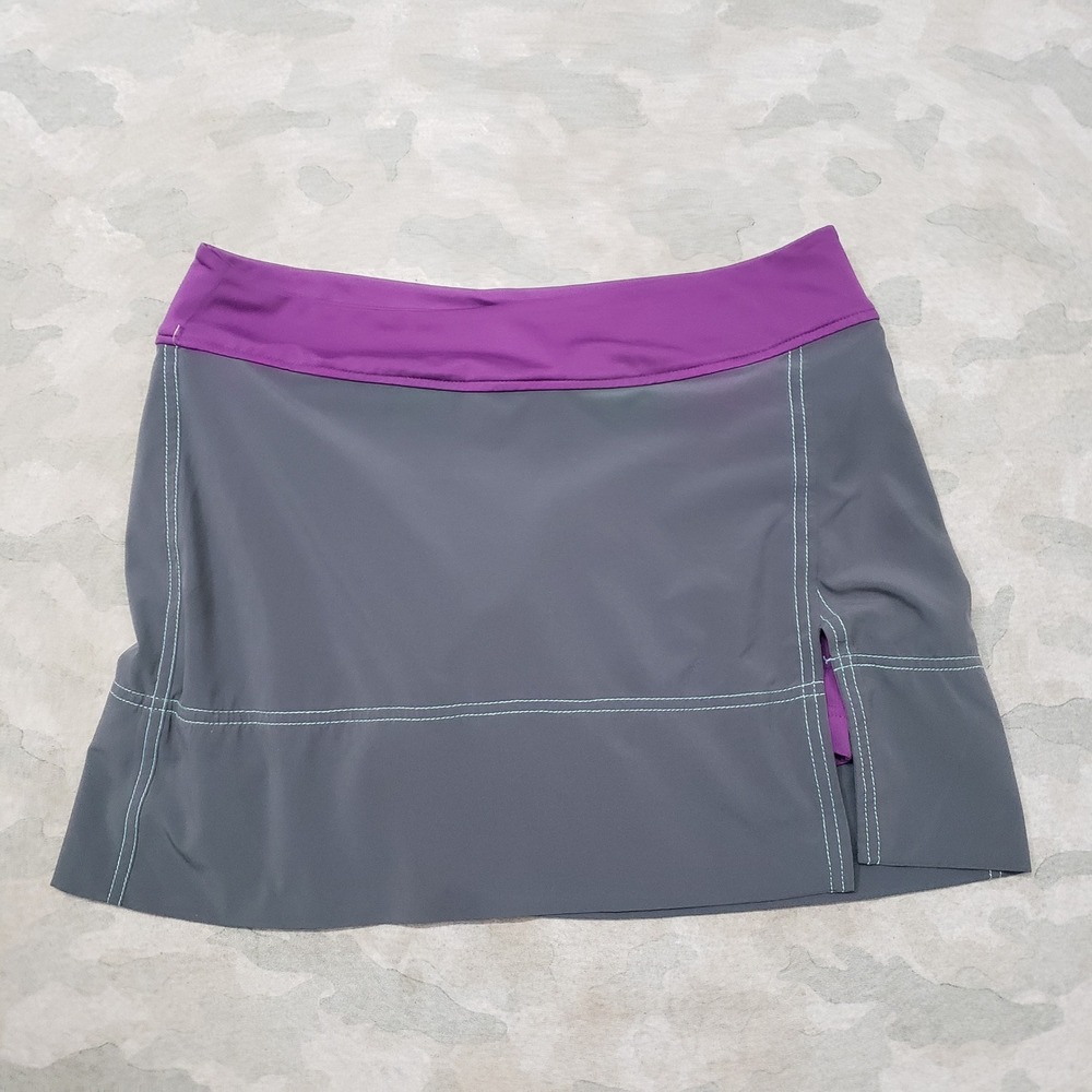 Title Nine Skort Women Medium Gray Athletic Running Tennis Golf Outdoors